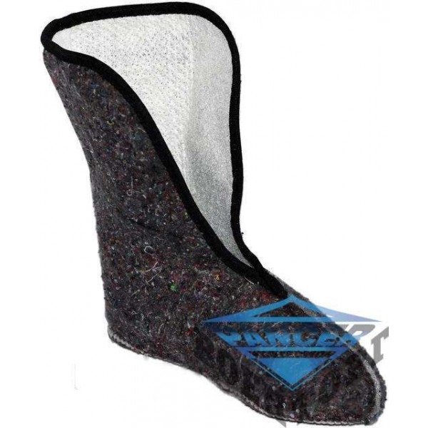 Вставка повстяна в чоловічі високі чоботи - 3105822