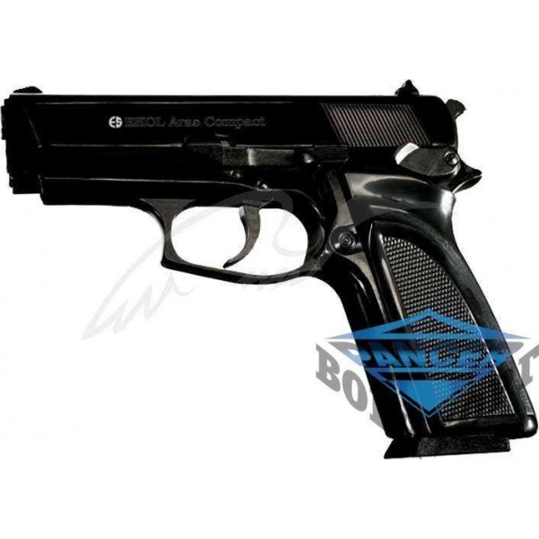 Пістолет стартовий EKOL ARAS COMPACT кал. 9мм. Колір - чорний - 3110584