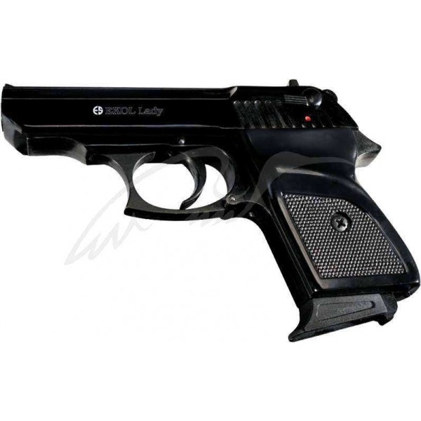 Пістолет стартовий EKOL LADY кал. 9мм. Колір - чорний - 3110588 Пістолет стартовий EKOL LADY кал. 9мм. Колір - чорний - 3110588