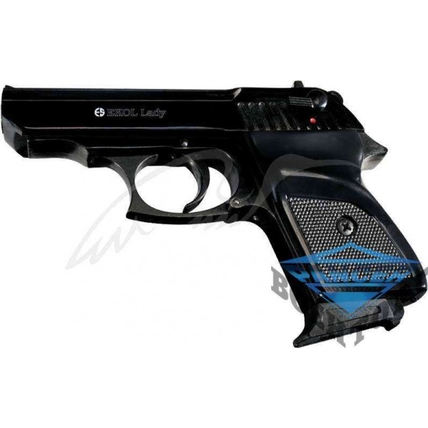 Пістолет стартовий EKOL LADY кал. 9мм. Колір - чорний - 3110588