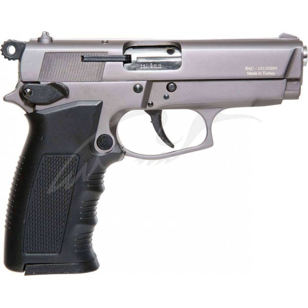 Пистолет стартовый EKOL ARAS COMPACT кал. 9мм. Цвет - серый - 3110589 Пистолет стартовый EKOL ARAS COMPACT кал. 9мм. Цвет - серый - 3110589