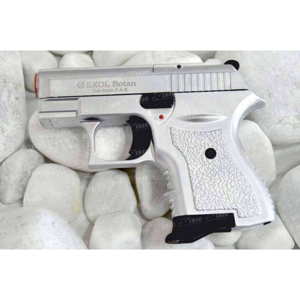 Пістолет стартовий EKOL БОТАН кал. 9мм. Колір - білий - 3110594