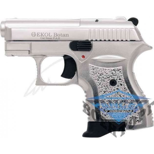 Пістолет стартовий EKOL БОТАН кал. 9мм. Колір - білий - 3110594