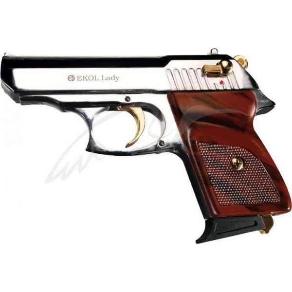 Пістолет стартовий EKOL LADY кал. 9мм. Колір - білий - 3110597 Пістолет стартовий EKOL LADY кал. 9мм. Колір - білий - 3110597
