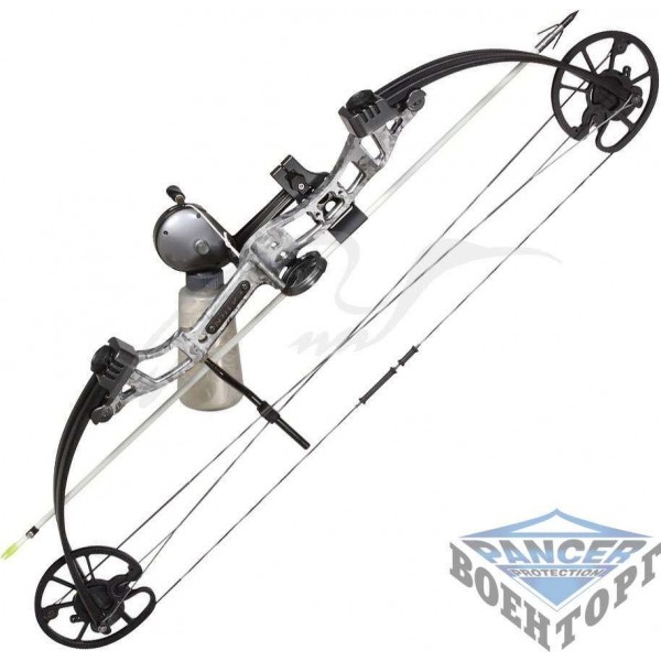 Лук Cajun Sucker Punch RTH для боуфишинга ц:срібло - 3110611