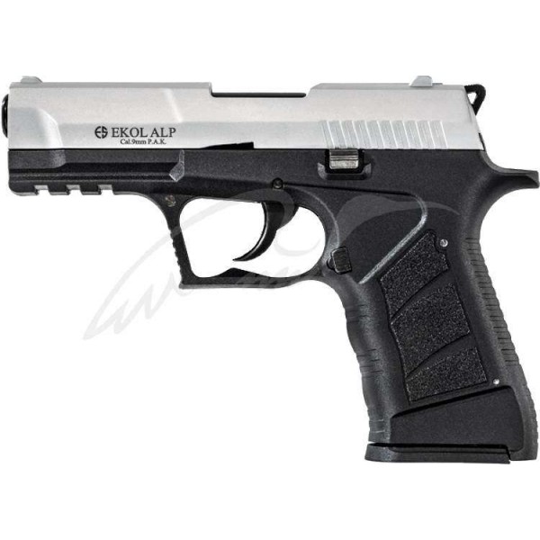 Пистолет стартовый EKOL ALP кал. 9 мм. Цвет - серый - 3110616