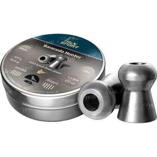 Пули пневматические H&N Baracuda Hunter - 3110624