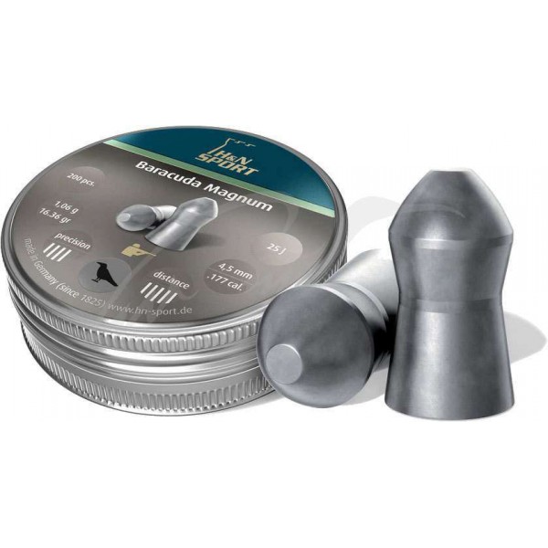Пули пневматические H&";"N Baracuda Magnum - 3110629 Пули пневматические H&";"N Baracuda Magnum - 3110629