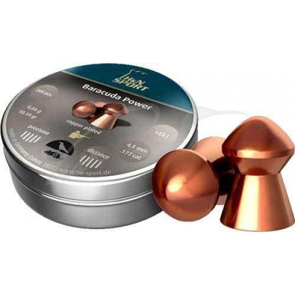 Пули пневматические H&N Baracuda Power - 3110632 Пули пневматические H&N Baracuda Power - 3110632