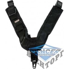 Ремень ружейный AI TAB Biathlon черный с крючками