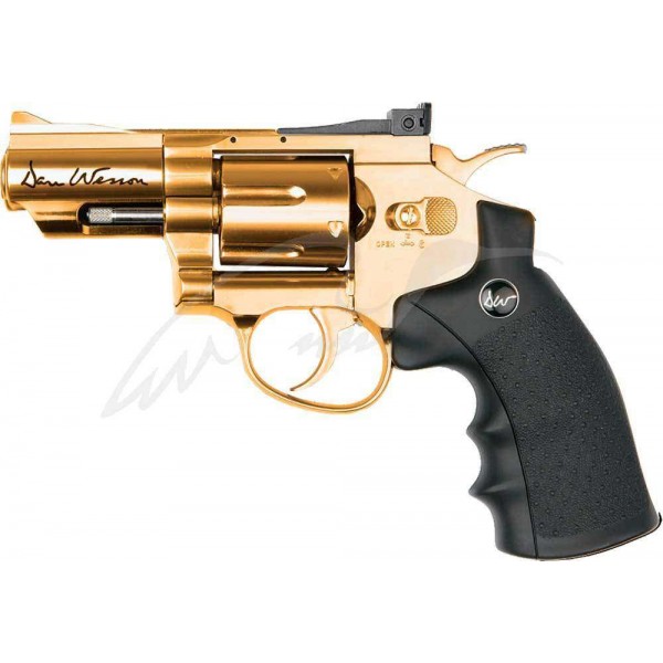 Револьвер пневматический ASG (Dan Wesson 2,5’’ Gold. Корпус - металл - 3110776 Револьвер пневматический ASG (Dan Wesson 2,5’’ Gold. Корпус - металл - 3110776