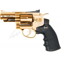 Револьвер пневматический ASG (Dan Wesson 2,5’’ Gold. Корпус - металл