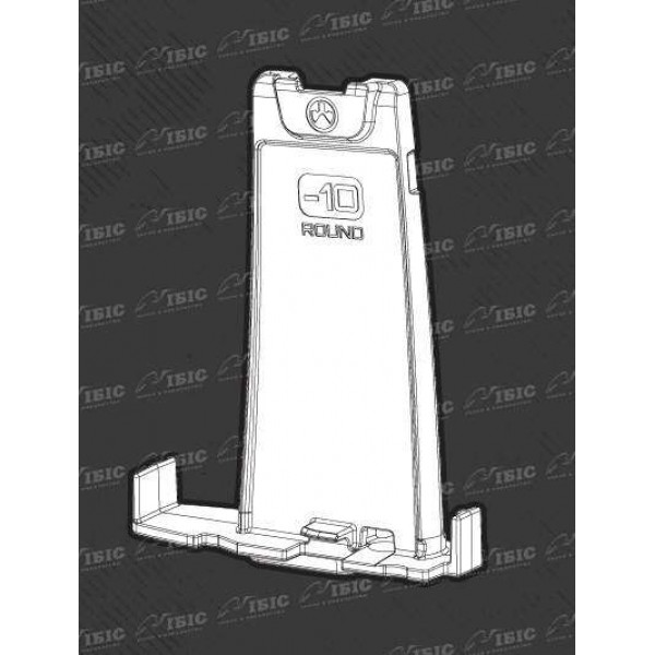 Ограничитель емкости магазина Magpul -10 патронов Gen M3 пластиковый - 3110813