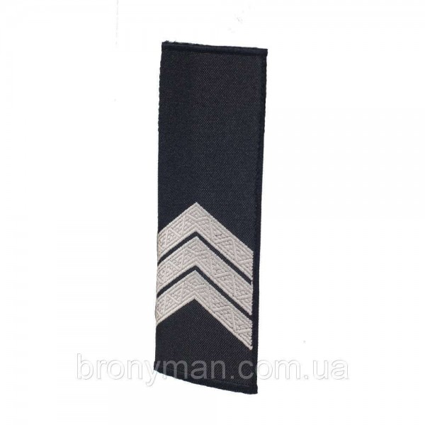 Погони Сержант Поліції (пара) муфта чорні - 3121909 Погони Сержант Поліції (пара) муфта чорні - 3121909