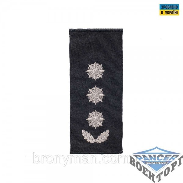 Погоны Полковник Полиции (пара) муфта черные - 3121916