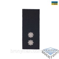 Погоны Лейтенант Полиции (пара) муфта черные