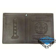 Обложка для удостоверения работников пограничной службы (тройная)