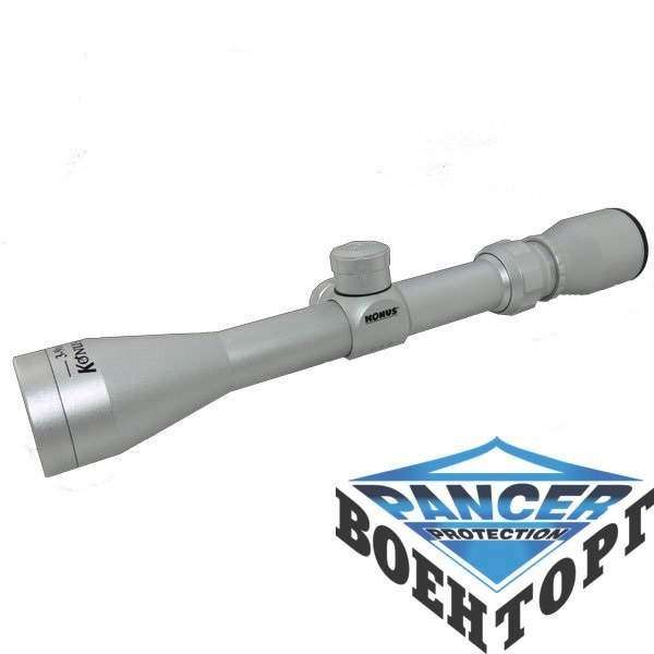 Оптический прицел KONUS KONUSPRO 3-9x40 30/30 (серебристый) - 3134504