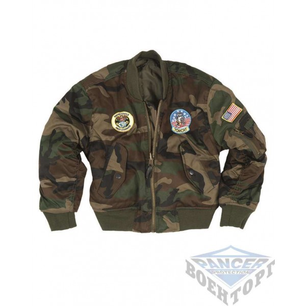 Куртка W/L MA1 KIDS FLIGHT JACKET W. PATCHES - 3134512