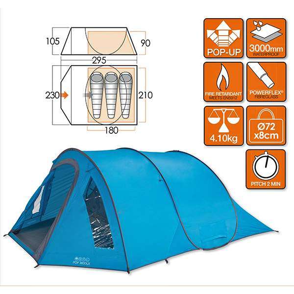 Намет Vango Pop 300 DLX River - 3158620