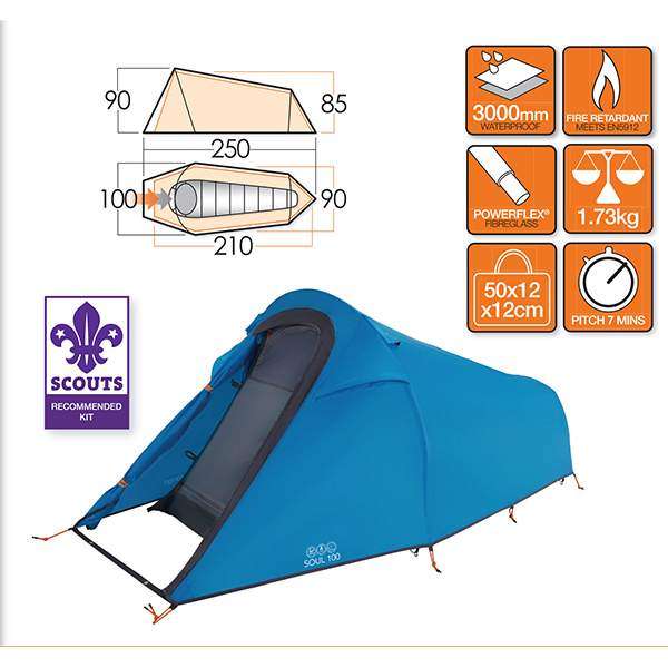 Намет Vango Soul 100 River - 3158621