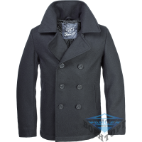 Бушлат Brandit Pea Coat BLACK