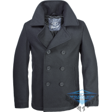 Бушлат Brandit Pea Coat BLACK
