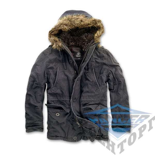 Куртка Brandit Vintage Explorer BLACK - 3169521