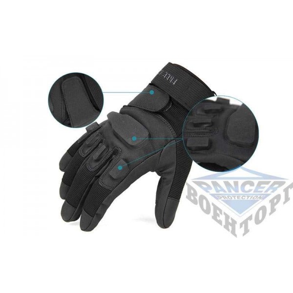 Тактические перчатки черные - 3171734 Тактические перчатки черные - 3171734