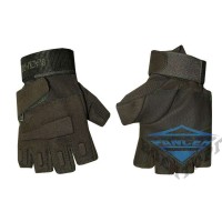 Тактические беспалые перчатки олива