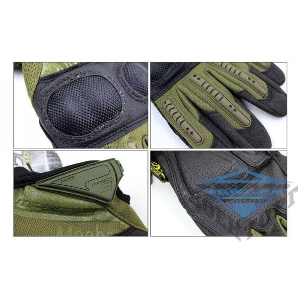 Тактические перчатки Mechanix M-Pact с кастетом олива - 3171756