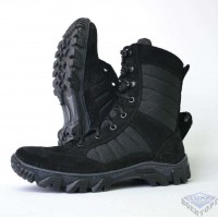 Берци Тайфун замш чорні