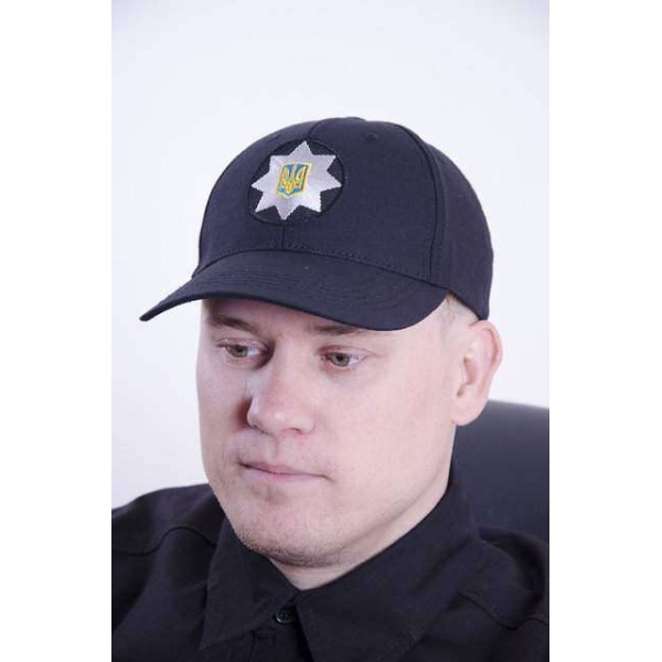 Бейсболка украинской полиции темносиняя не промокает - 3177375 Бейсболка украинской полиции темносиняя не промокает - 3177375
