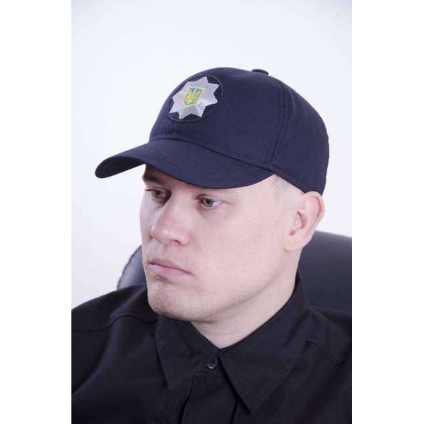Бейсболка украинской полиции темносиняя не промокает - 3177375 Бейсболка украинской полиции темносиняя не промокает - 3177375