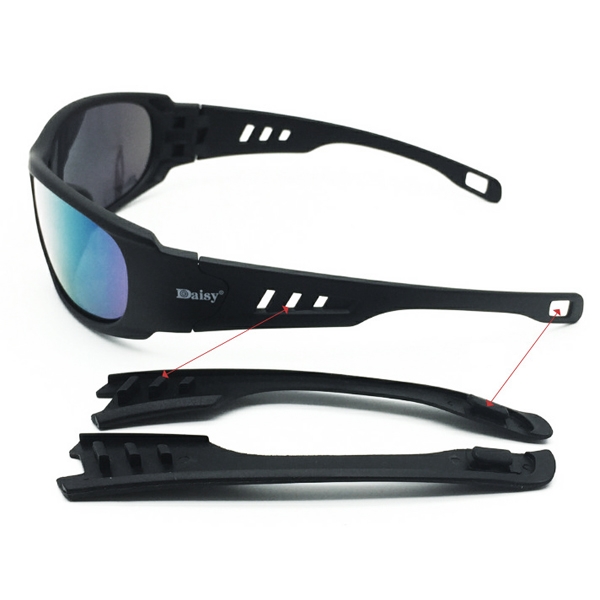 ТАКТИЧЕСКИЕ ОЧКИ DAISY C6 (4 КОМПЛЕКТА ЛИНЗ) - 3565380