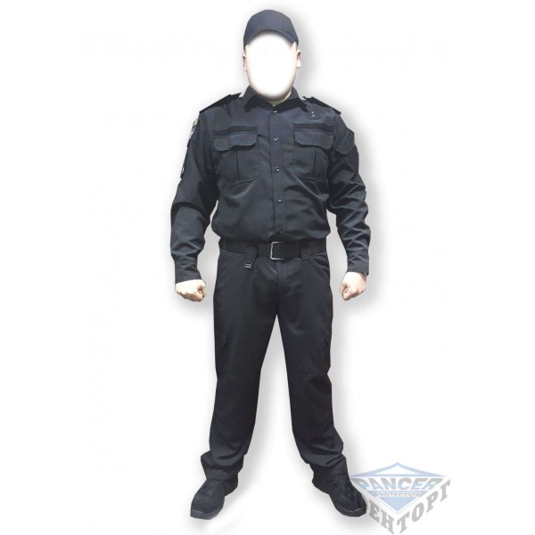 Форма для охраны черная - 3193596