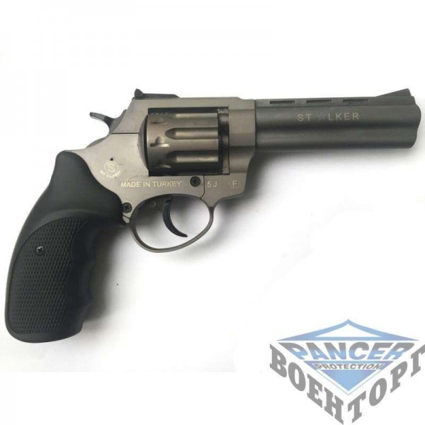 Револьвер STALKER 4,5 титан/чор.ручка - 3218654
