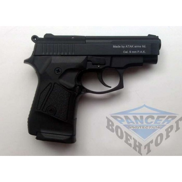 Пистолет стартовый (газо-шумовой) Stalker - 914 матово черное - 3218700