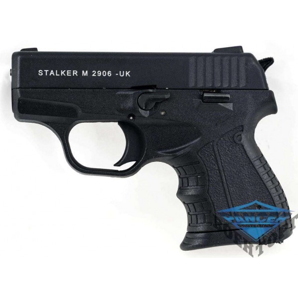 Пістолет стартовий (газо-шумовий) Stalker - M2906 матово чорний - 3218704