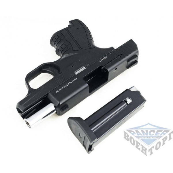 Пістолет стартовий (газо-шумовий) Stalker - M2906 матово чорний - 3218704 Пістолет стартовий (газо-шумовий) Stalker - M2906 матово чорний - 3218704