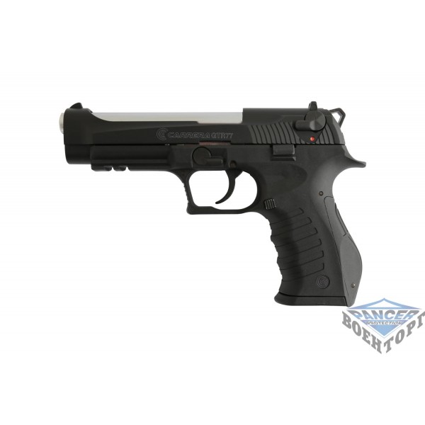 Пистолет стартовый (газо-шумовой) CARRERA GTR-77 матово черное - 3218706