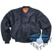 Куртка льотна US MA1 FLIEGERJACKE TEESAR темно-синя