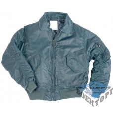 Куртка летная US CWU FLIEGERJACKE TEESAR темно-синяя