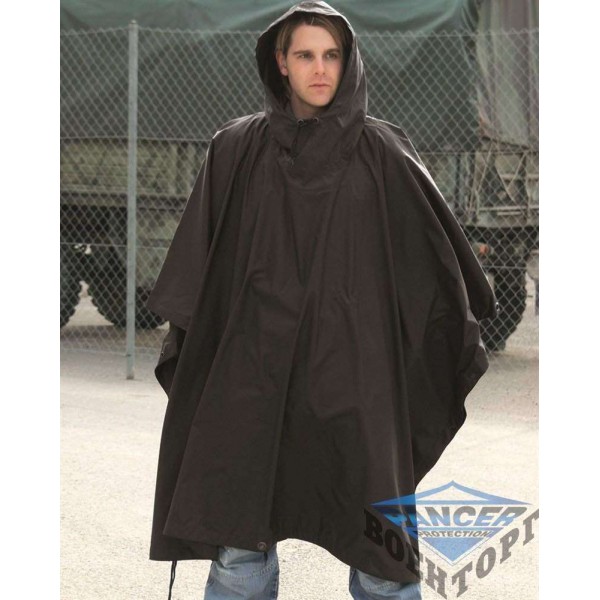 Дождевик-пончо PONCHO R/S черный - 3218748