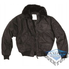 Куртка SWAT CWU-JACKE M.ABNEHMB.KRAGEN чорна
