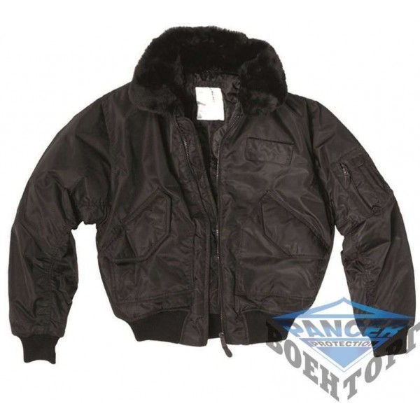 Куртка SWAT CWU-JACKE M.ABNEHMB.KRAGEN черная - 3218761