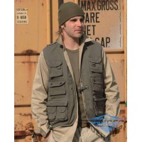 Жилет разгрузочный JAGD-U.ANGLERWESTE MOLESKIN олива