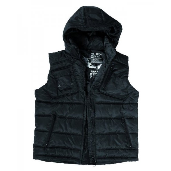 Жилетка WESTE M.KAPUZE GEFUTT. MIL-TEC черная - 3218765 Жилетка WESTE M.KAPUZE GEFUTT. MIL-TEC черная - 3218765
