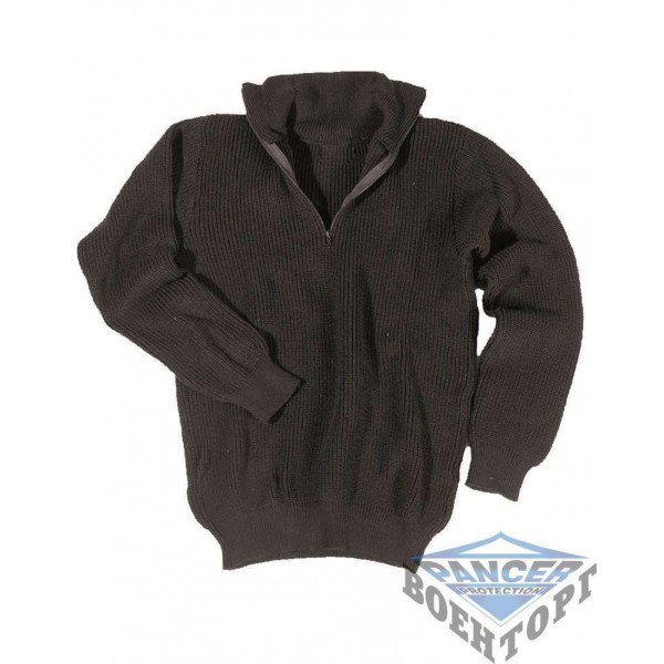 Армійський пуловер TROYER (750 GR) чорний - 3218787