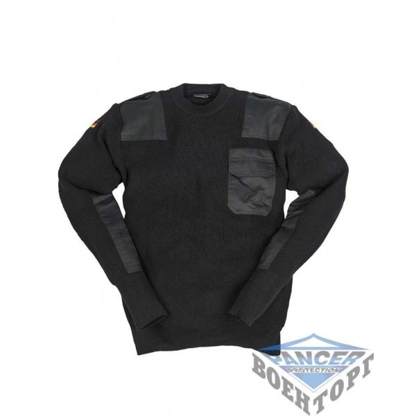 Пуловер BW PULLOVER 80/WO 20/PAN чорний - 3218792